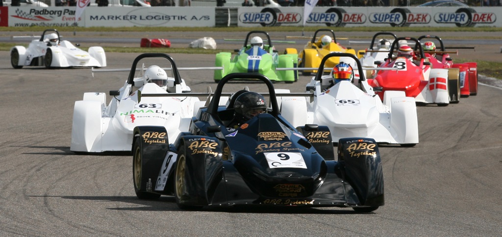 Kevin H. Suenson fører Aquila Synergy Cup.
(Foto: Motorsporten.dk)